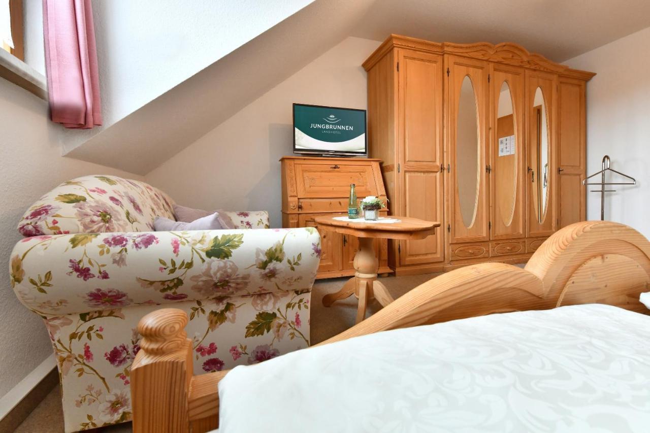 Landhotel Jungbrunnen Bad Brambach Extérieur photo